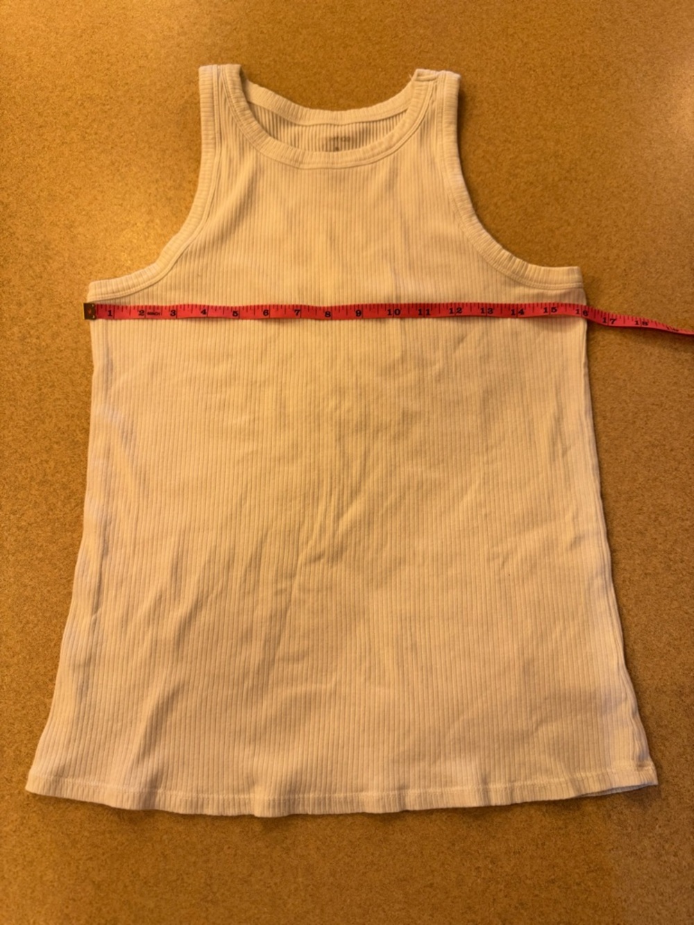 Maurices White Ribbed Tank Top